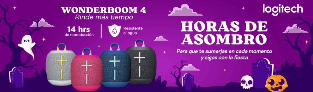 Bocina WonderBoom 4 984-001888. SONIDO ASOMBROSAMENTE POTENTE DE 360 GRADOS.